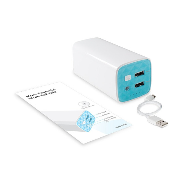 Портативное зарядное устройство TP-LINK TL-PB10400 10400 mAh, 2xUSB